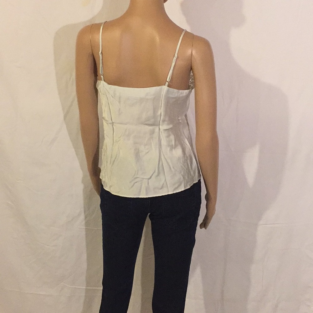 NWOT 100% Silk Lace Cami - Picture 4 of 8